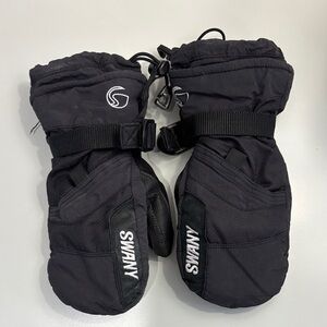 Swany kids Black Winter Mittens